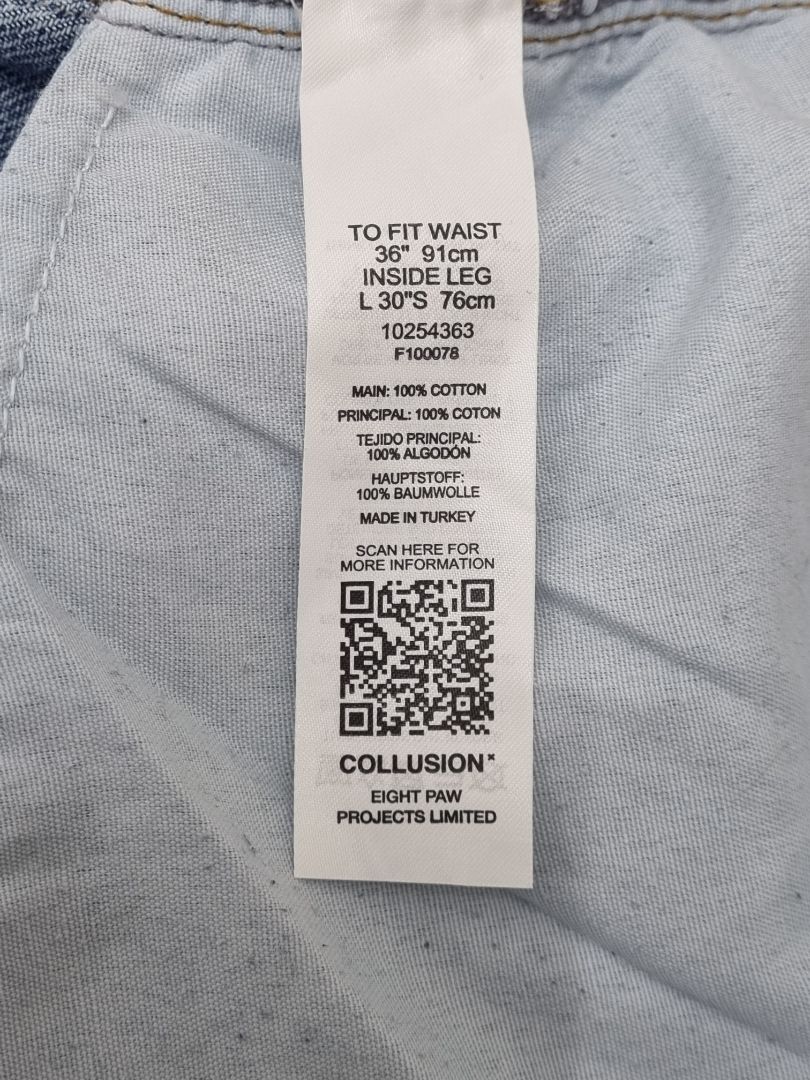 Collusion Blue Mom Jeans - Size 18