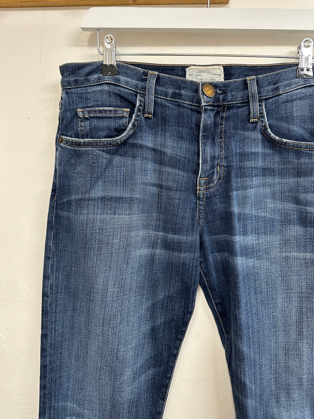 Current/Elliot Blue The Boyfriend Jeans - Size 10