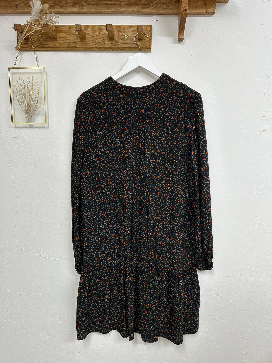 M&S Black Smock Dress - Size 12