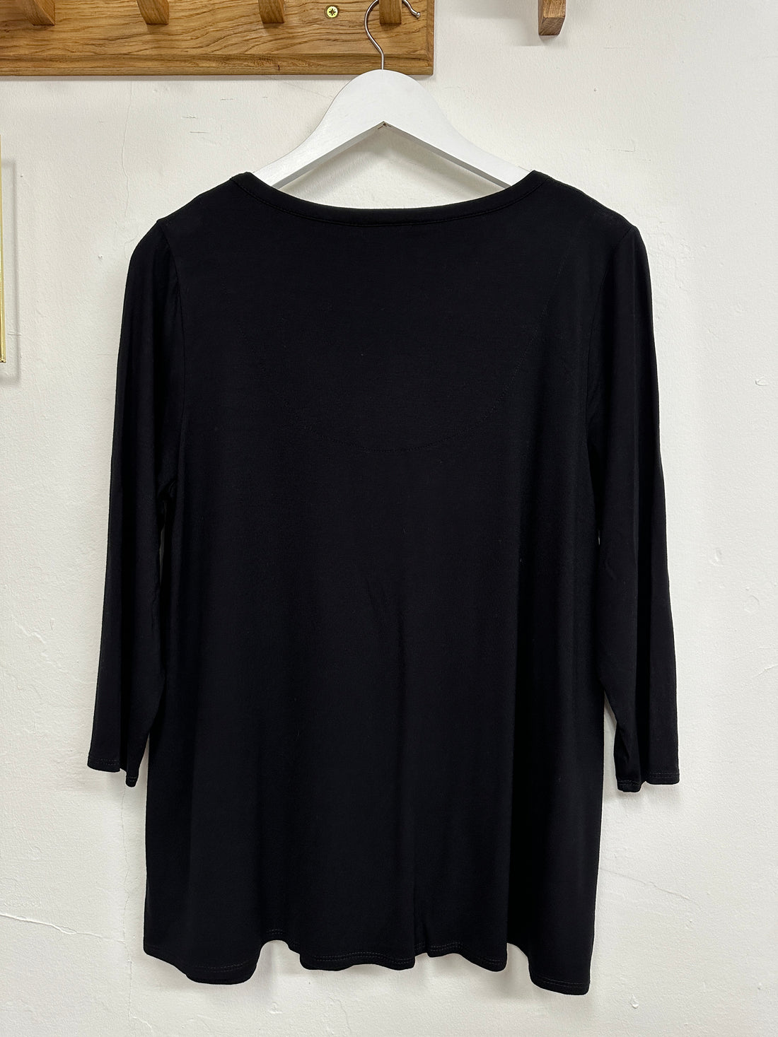 Live Unlimited Black Jersey Top - Size 12