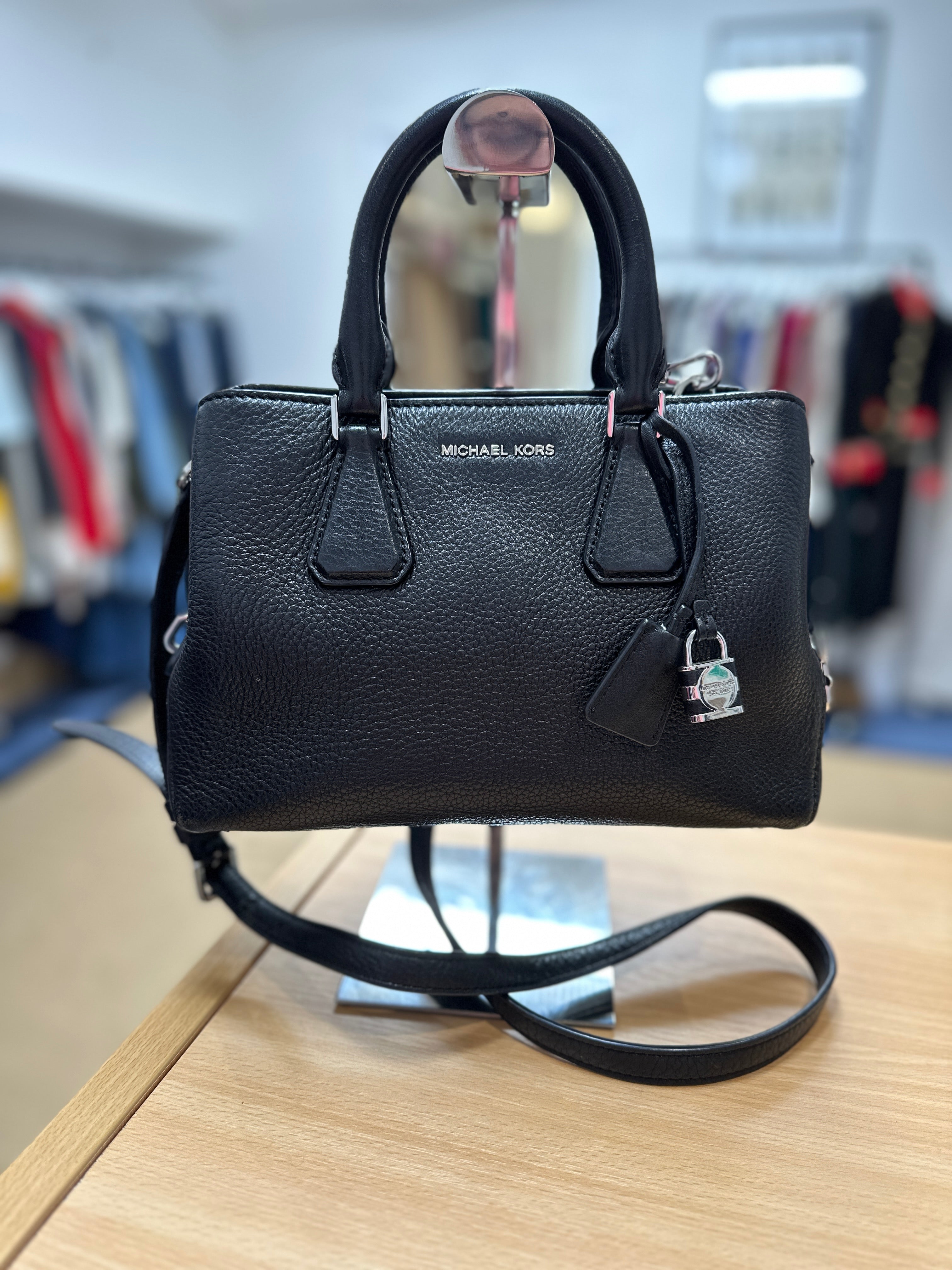 Michael Kors Black Camille Small Satchel Bag Handpicked Preloved