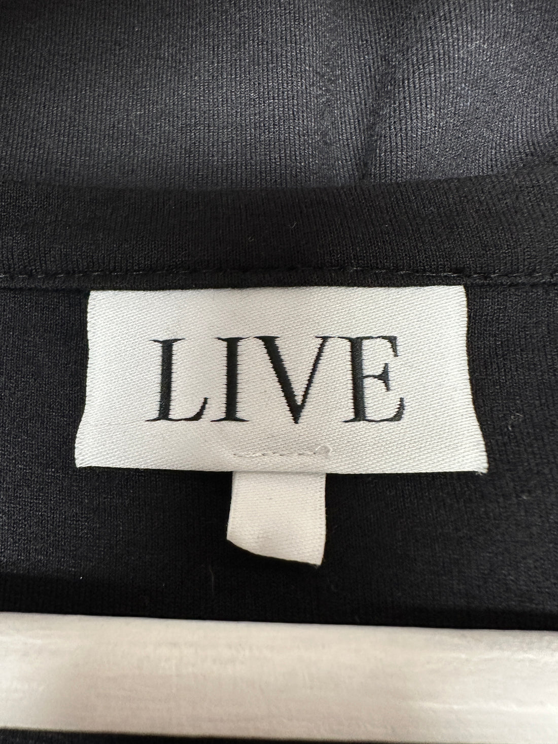 Live Unlimited Black Jersey Top - Size 12