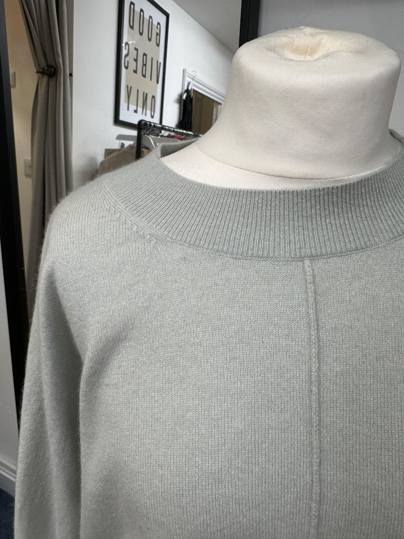 Cos Sage Cashmere Slouchy Jumper - Size XS