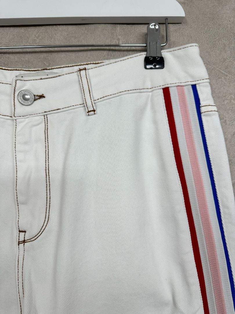 Etre Cecile White Jeans - Size 12