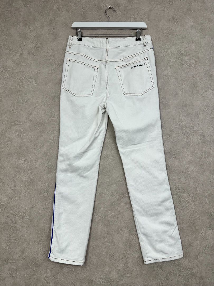 Etre Cecile White Jeans - Size 12