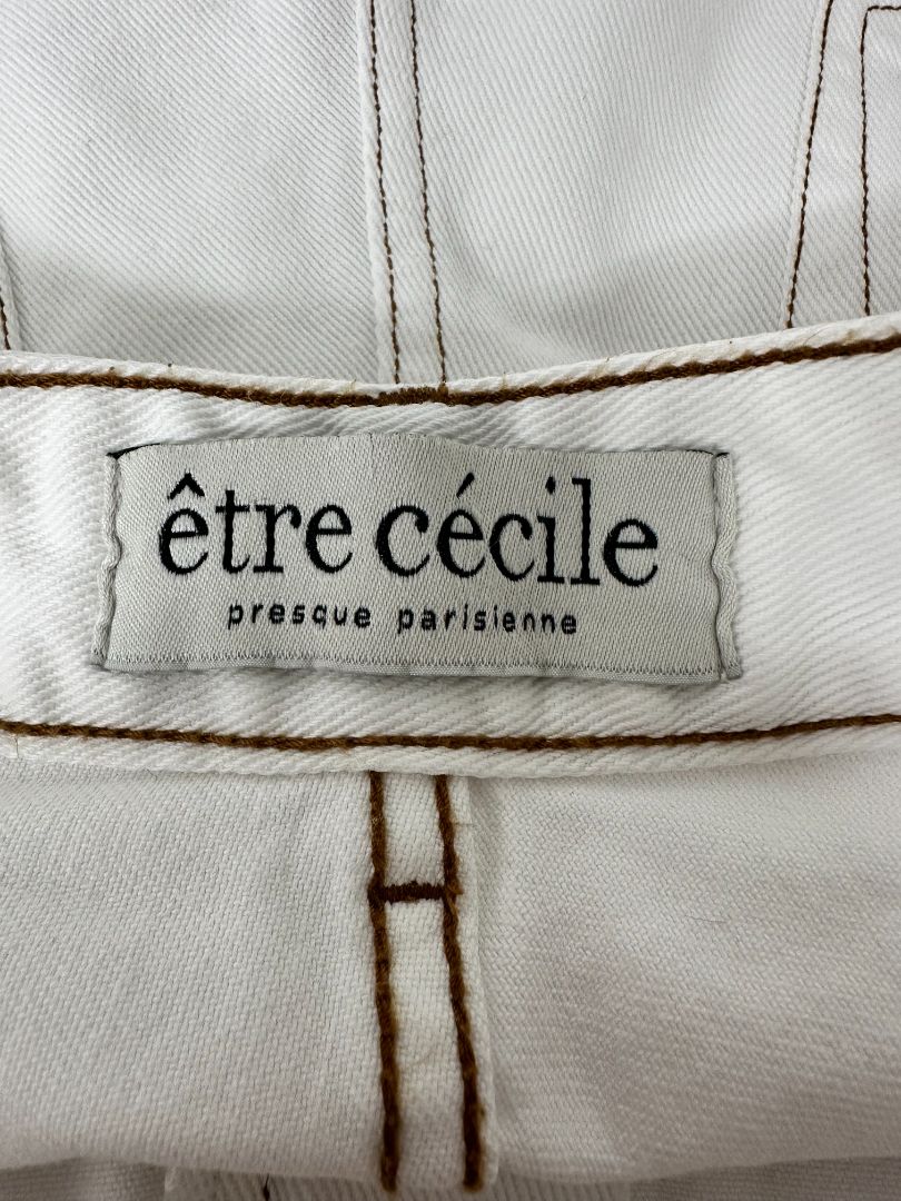 Etre Cecile White Jeans - Size 12