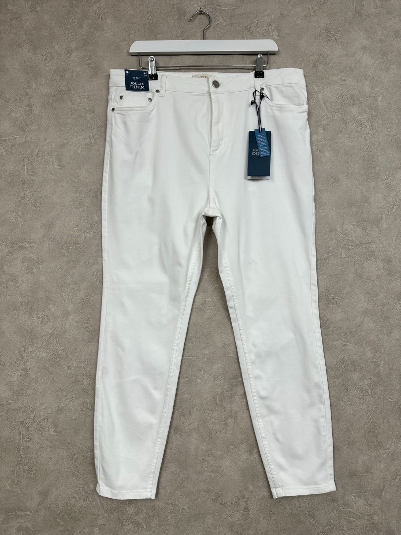 Joules White Jeans - Size 18