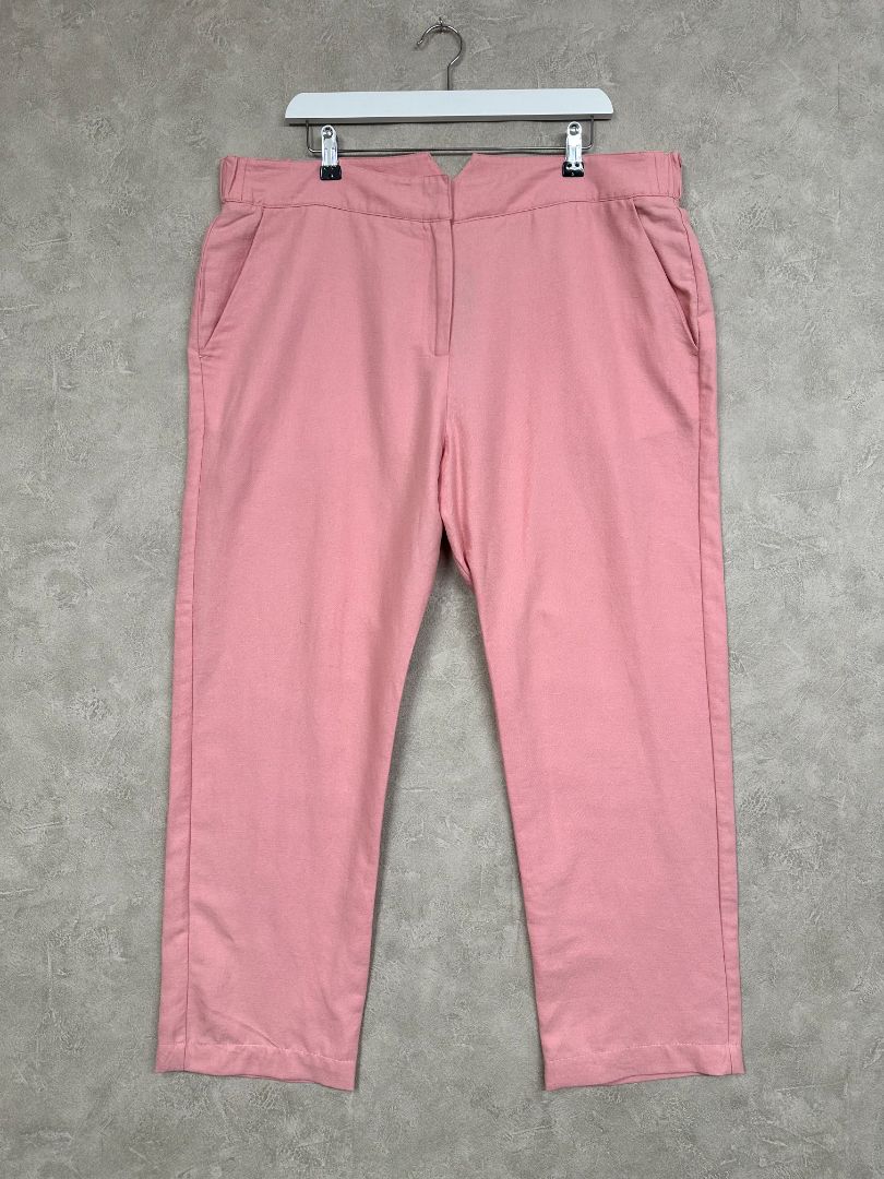 Brora Pink Trousers - Size 18