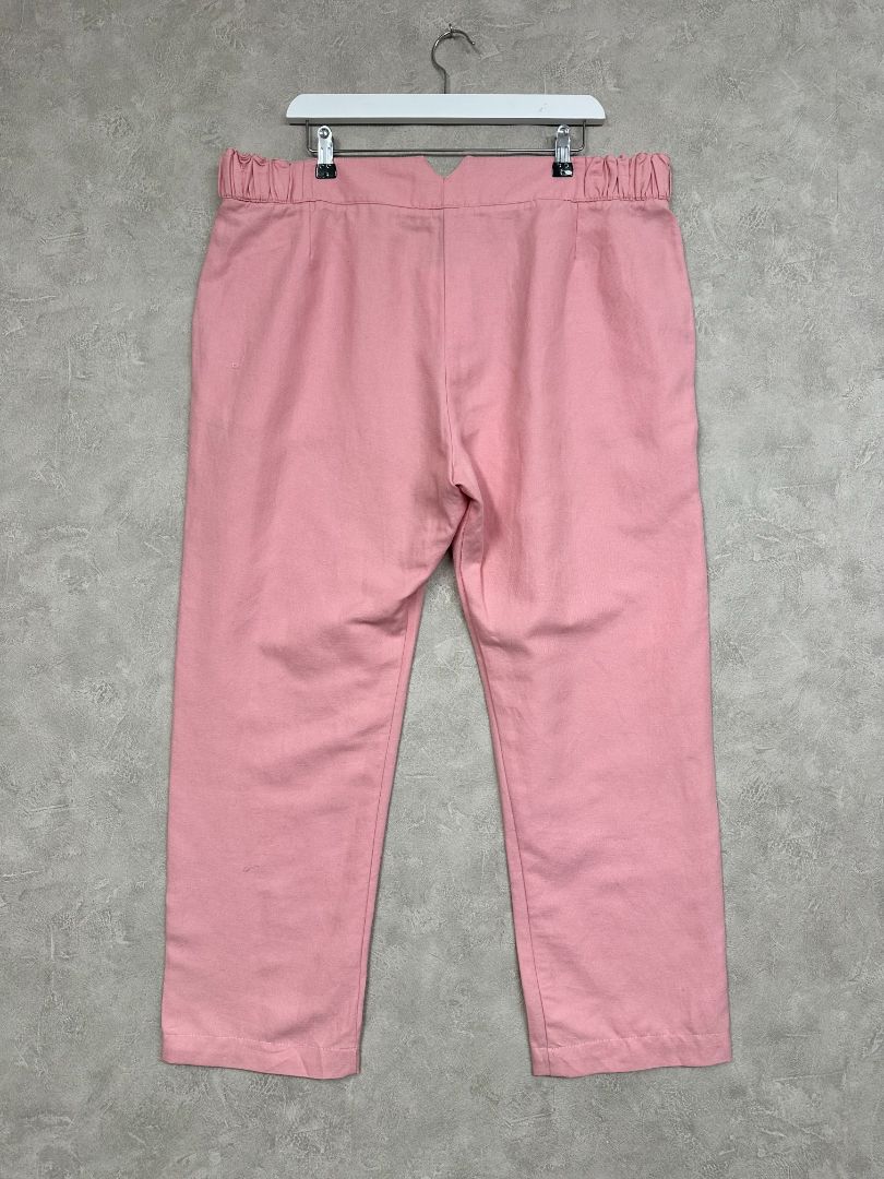 Brora Pink Trousers - Size 18