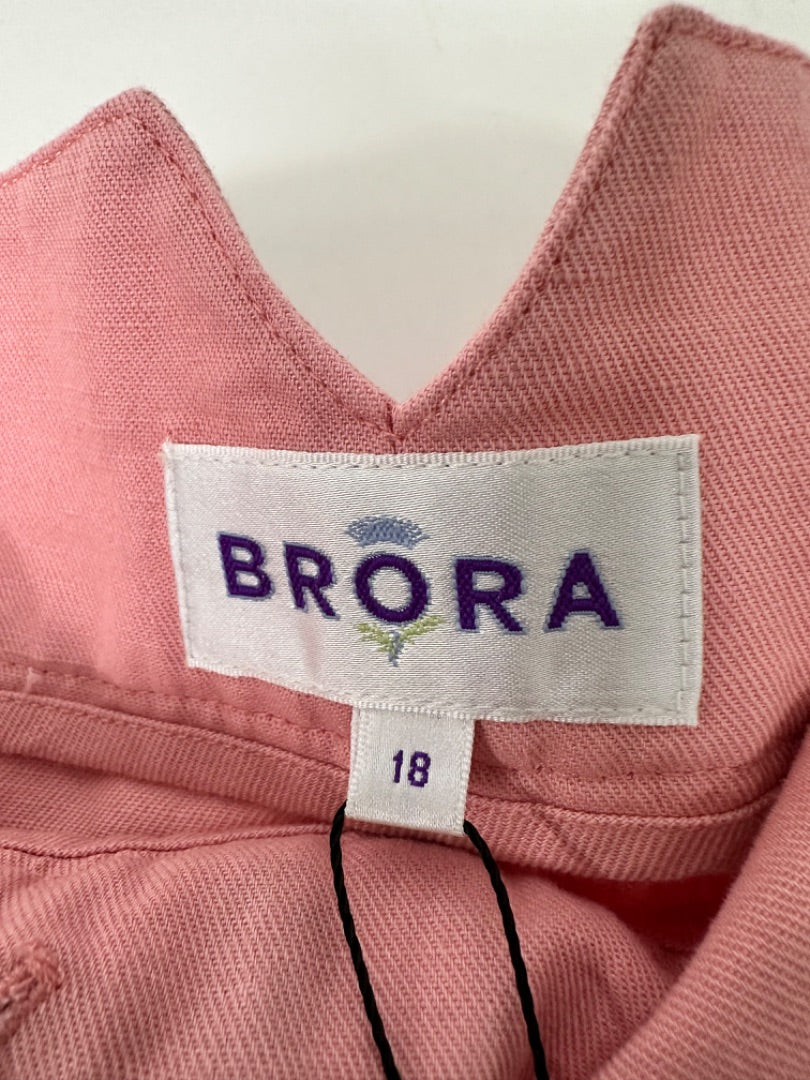 Brora Pink Trousers - Size 18