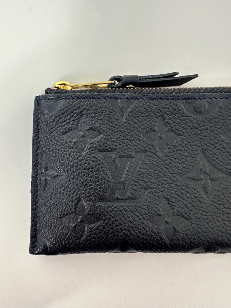 Louis Vuitton Black/Navy Coin Pouch