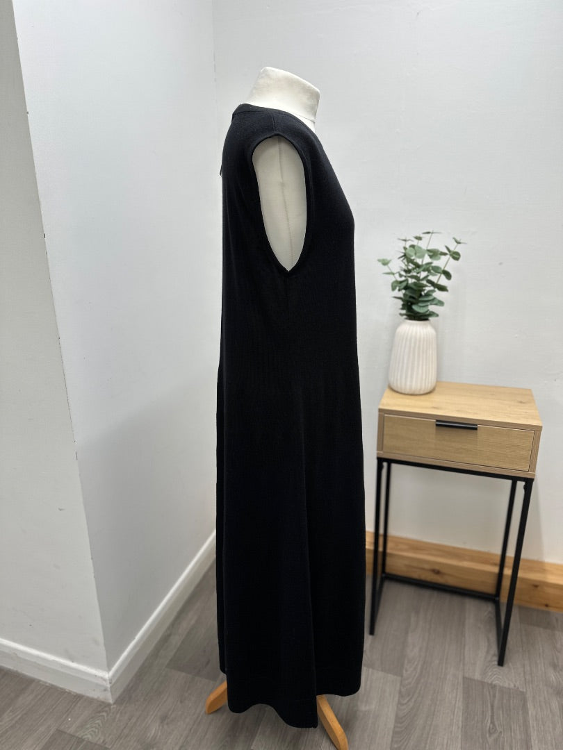 COS Black Wool Dress - Size M