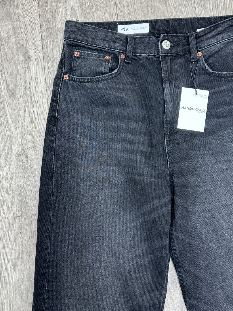 Zara Black Baggy Jeans - Size 12