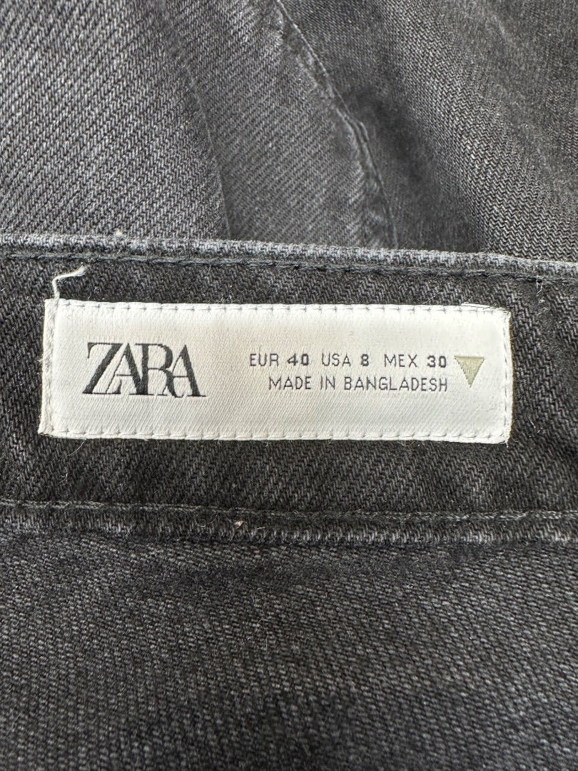 Zara Black Baggy Jeans - Size 12