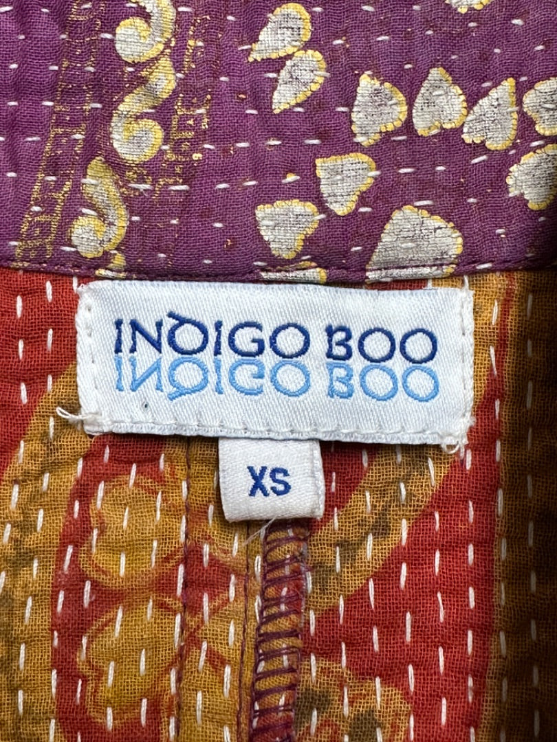 Indigoo Boo Kantha Jacket - Size XS