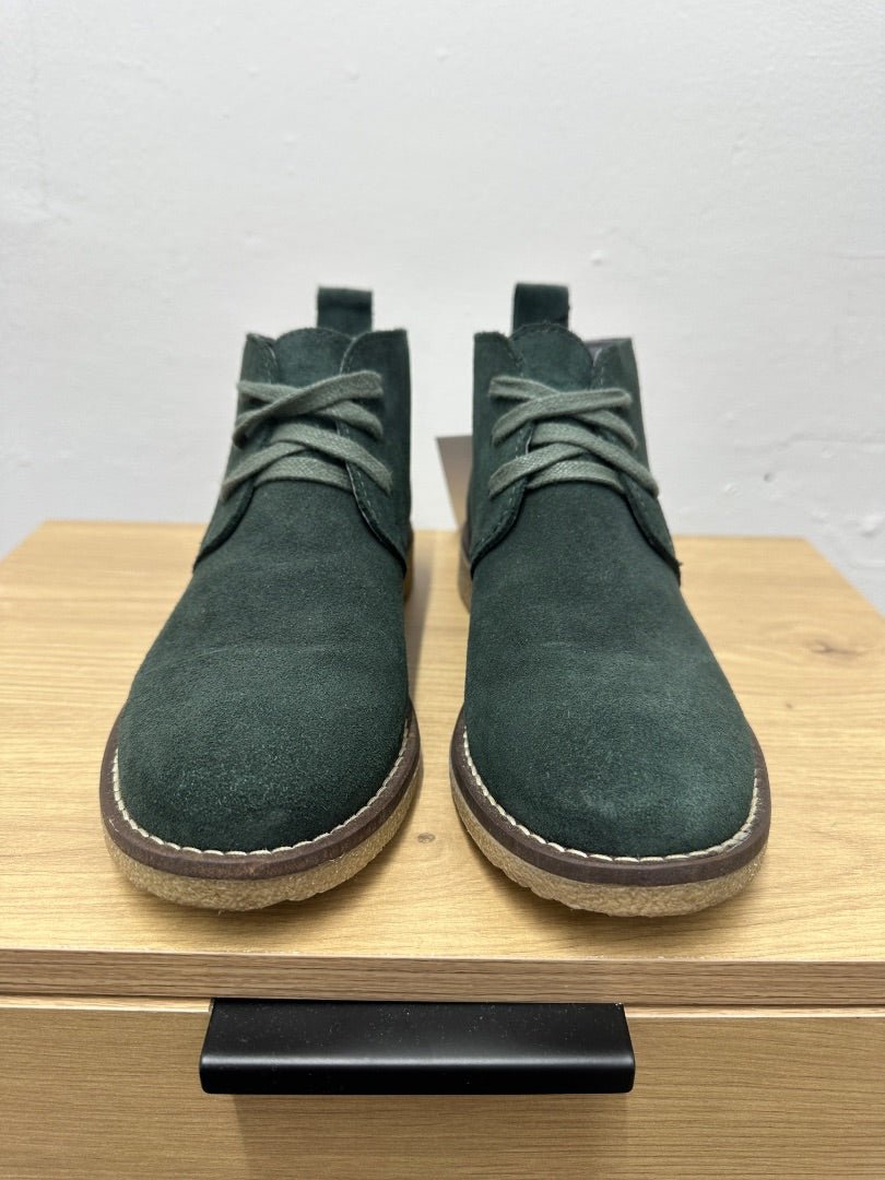 Seasalt Green Lace up Boots - Size 3