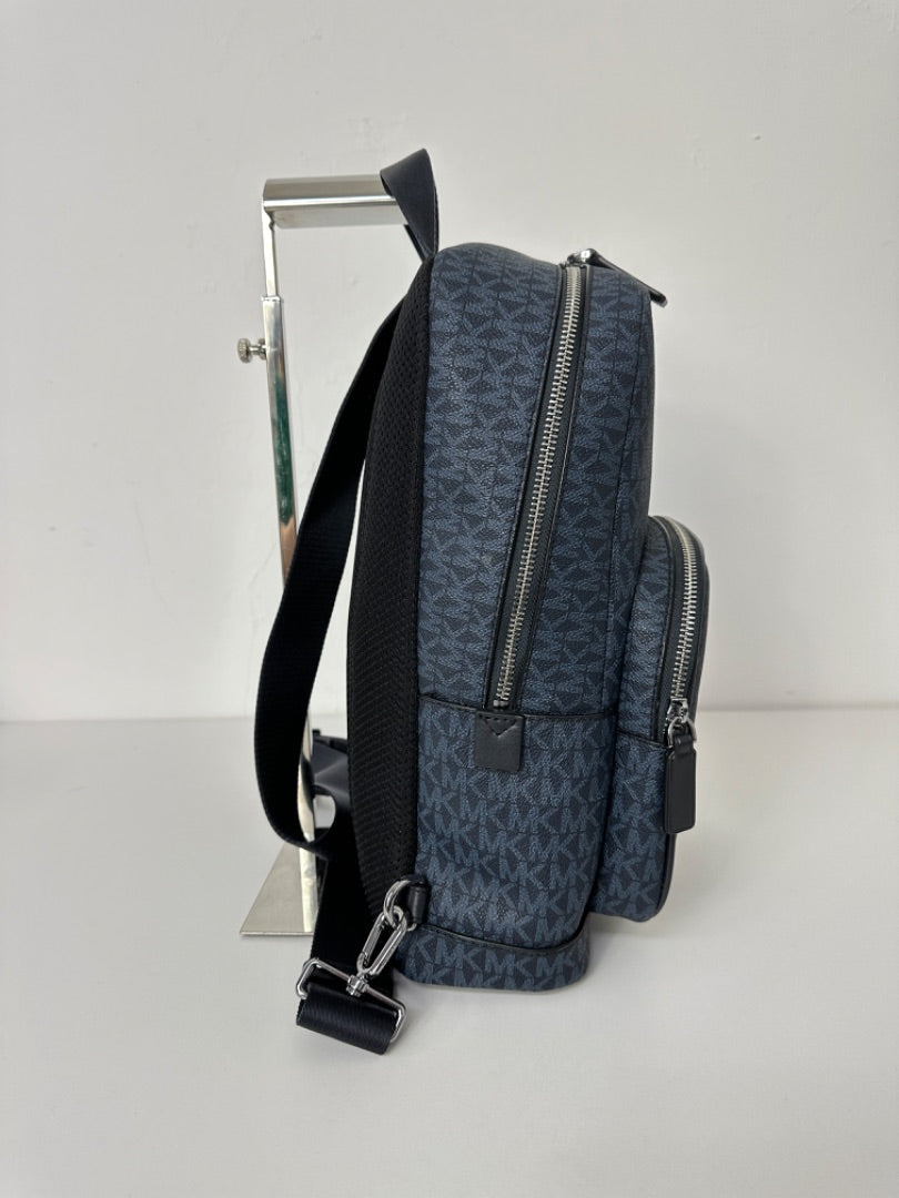 Michael Kors Blue Navy Cooper Commuter Sling Backpack Bag Handpicked Preloved