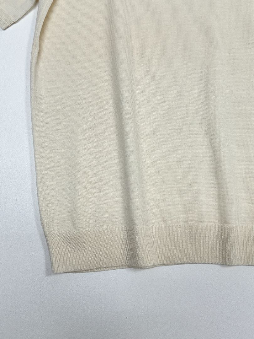 Uniqlo Cream Wool Top - Size L