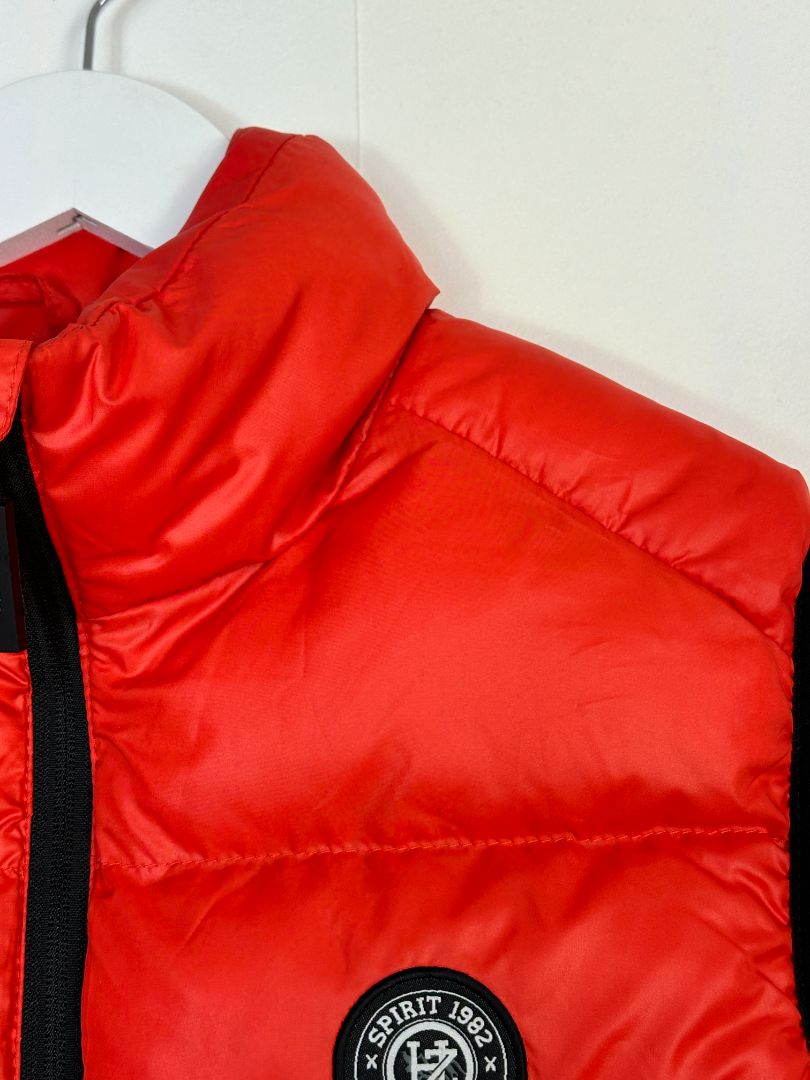 Horze Red Padded Gilet Jacket - Size 14