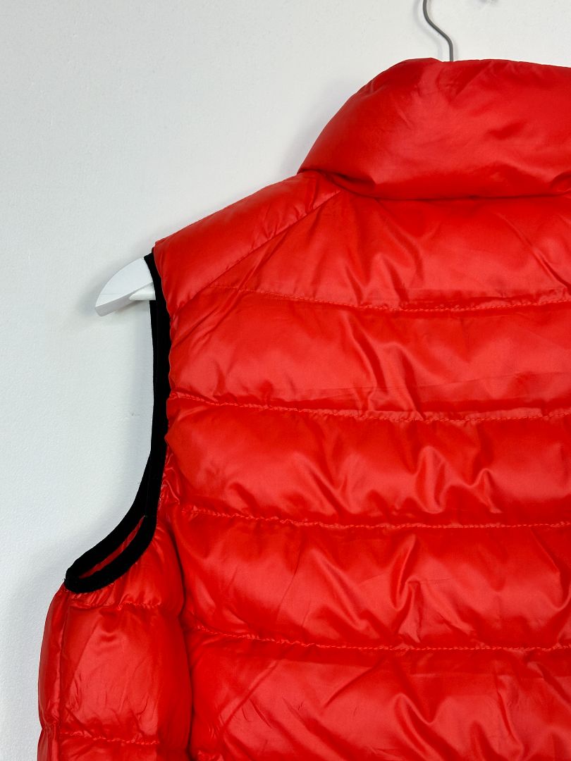 Horze Red Padded Gilet Jacket - Size 14