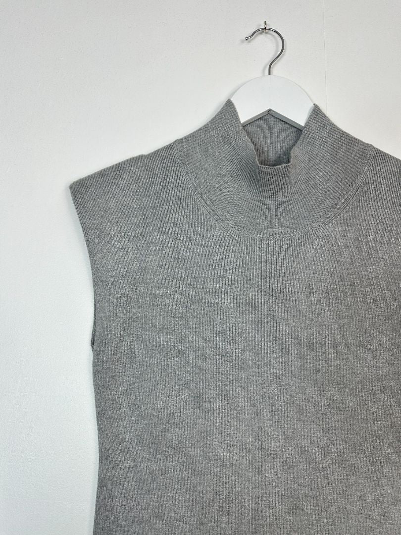 French Connection Grey Jumper Dress - Size L