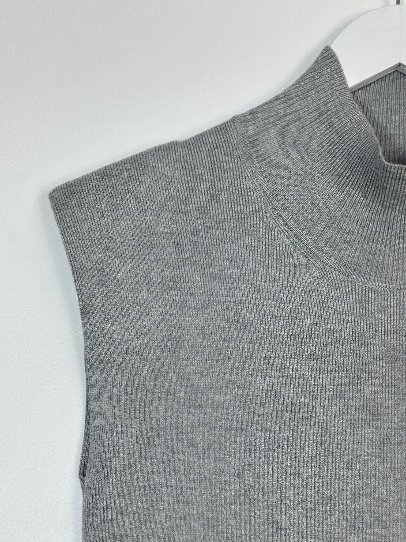 French Connection Grey Jumper Dress - Size L