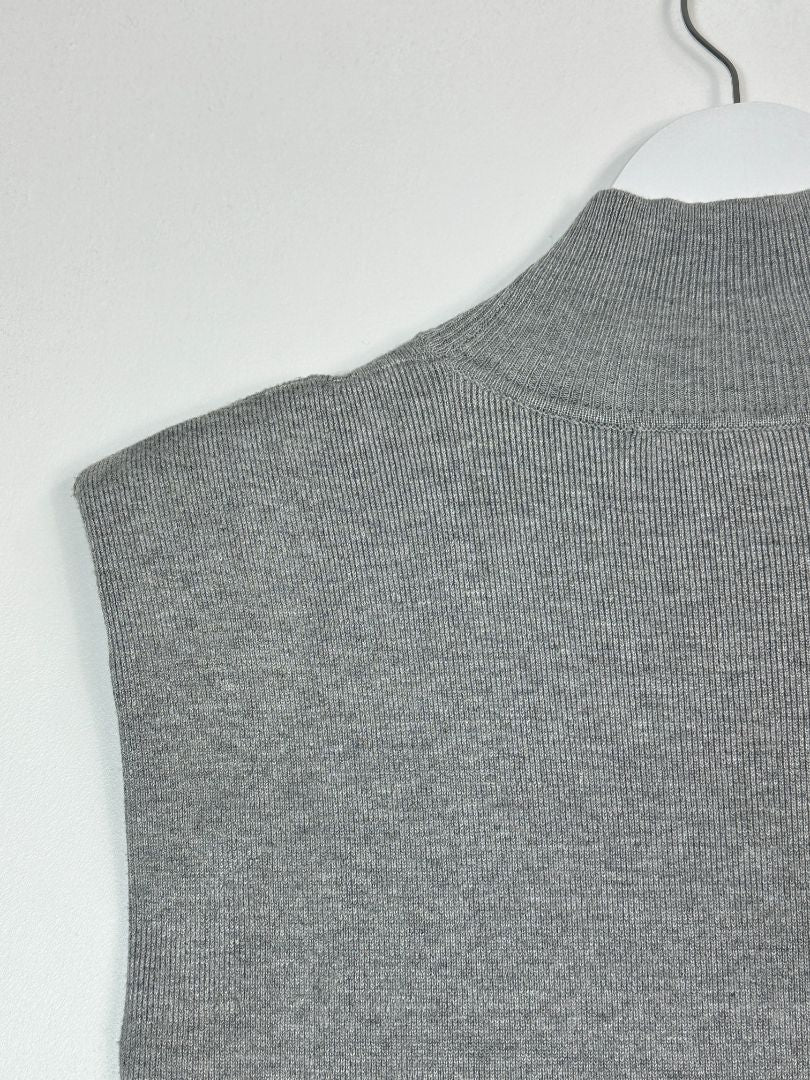 French Connection Grey Jumper Dress - Size L