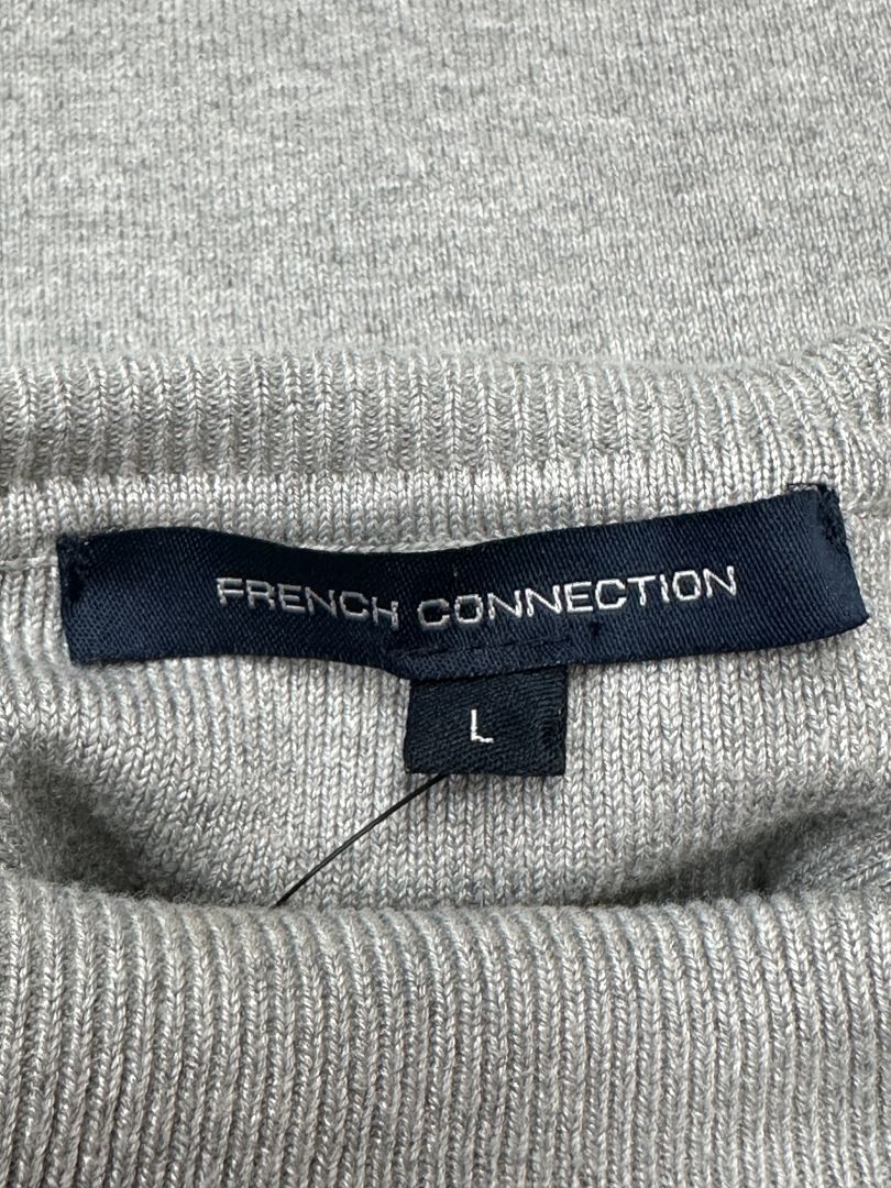 French Connection Grey Jumper Dress - Size L