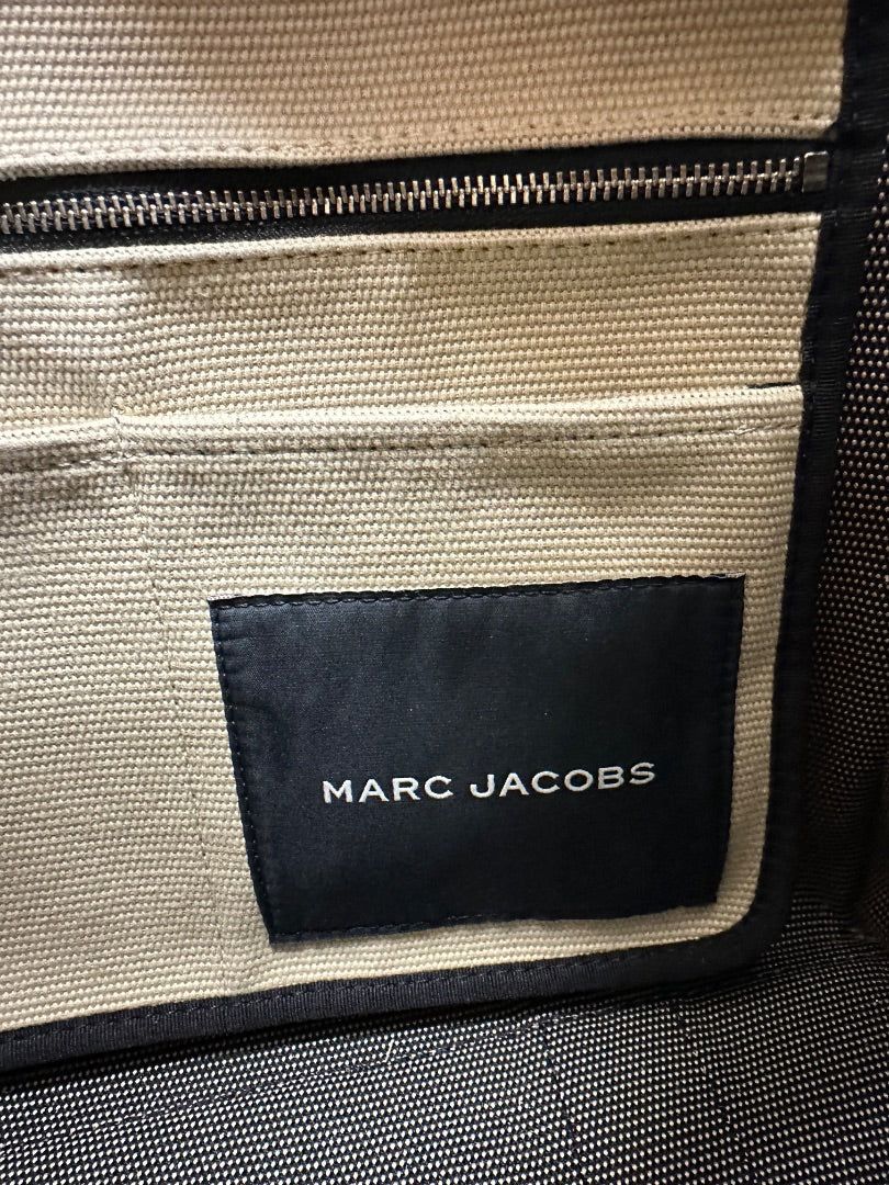 Marc Jacobs Warm Sand The Jacquard Medium Canvas Tote Bag