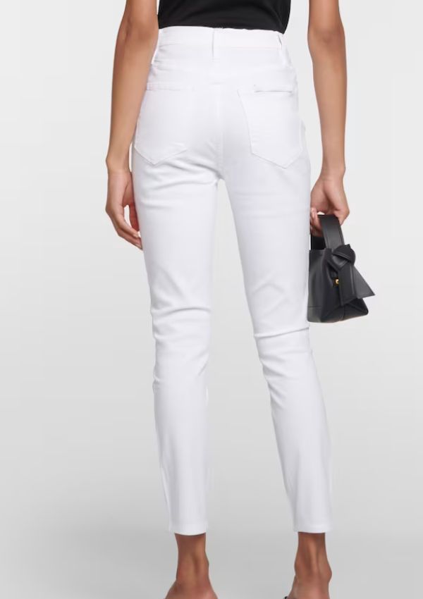 Frame White Ali High Rise Jeans - Size 8-10