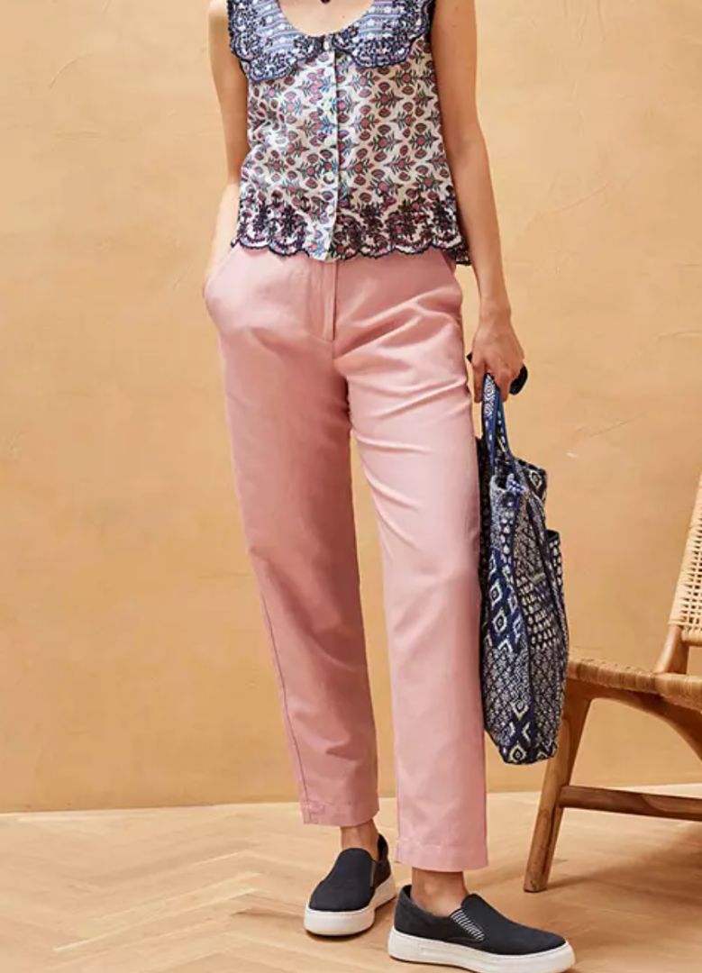 Brora Pink Trousers - Size 18